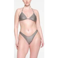 4XL Bikinis SKIMS Triangle Top Grey Shine Smoke