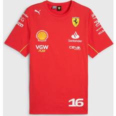 Puma Charles Leclerc Driver T-shirt Fuel For Fans F1 - Red