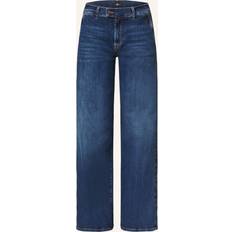 7 For All Mankind Tailored Lotta Rebel Wide Leg Jeans - Blu