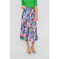 Numph Gabby Skirt In Fuchsia Pink