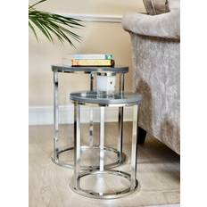 Aspect Paloma Of 2 Glossy Base Nesting Table