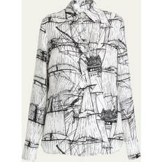 Ferragamo Damen Blusen Ferragamo Silk Shirt