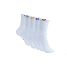 Mid Crew Strumpor Bambu - White