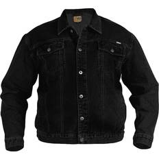 D555 8Xl Mens Big & Tall Black Denim Jacket Big & Tall 8XL