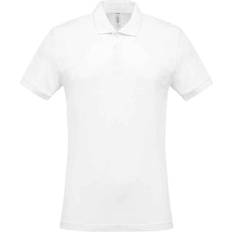 Pique Polo Shirt White