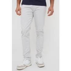 Chinos - White Trousers Threadbare 'Castello' Cotton Slim Fit Chino Trousers With Stretch Off White 32R