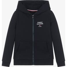 Tommy Hilfiger Jungen Strickpullover Tommy Hilfiger Reißverschluss-Hoodie mit Rückenlogo