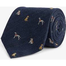 Ties Paul Smith Silk-Blend Dog Tie navy One