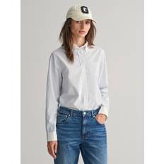 Gant Women Clothing Gant Women Regular Fit Striped Collar Shirt