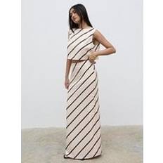 Pretty Lavish Zuri Striped Skirt, Multi, 14, Women