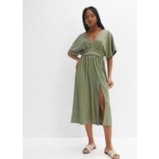 Bonprix Grecian Midi Dress Olive