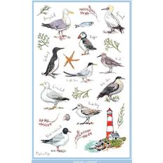 Mf coastal birds Kitchen Towel