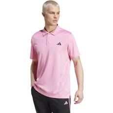 Pink - Sportswear Garment Polo Shirts adidas Men's Essentials Aeroready Training Polo Shirt Bliss Pink