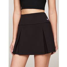 Tommy Hilfiger Black Skirts Tommy Hilfiger Minirock Tjw Box Pleat Jersey - Schwarz