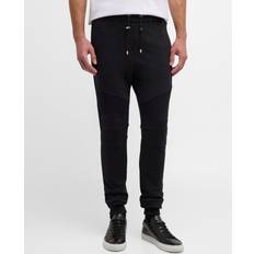 Balmain Homme Pantalons Balmain Balmain-Ribbed Pantaloni - Bianco/Nero