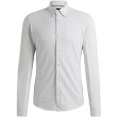 HUGO BOSS Shirts HUGO BOSS Men's Performance Slim-Fit Dress Shirt White