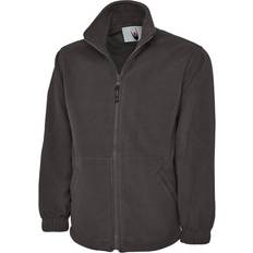 Unisex Jackets Uneek Premium Full Zip Micro Fleece Jacket UC601 Charcoal Colour: