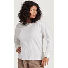 Allbirds Women's Organic Cotton Long Sleeve Tee, Blizzard