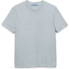 Recht - Vrouw Tops Prada Jersey T-shirt - Astro/Blue