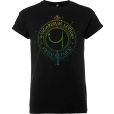 Harry Potter Wingardium Leviosa Swish And Flick Men's Black T-Shirt