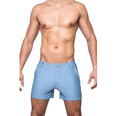 One Size Swimming Trunks 2eros Sustainable Swim Shorts, Pockets, Eco-Friendly Black