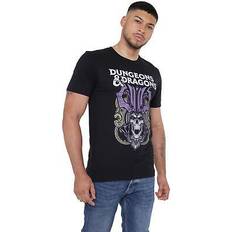 Top Dungeons & Dragons Demilich Skull Mens T-Shirt Black