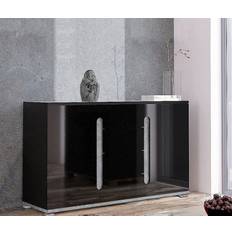 B&Q Sideboards B&Q Amos Mann Elise Black High Gloss T46- 3021 Sideboard