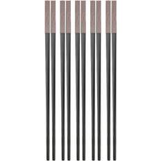 Brown Chopsticks Entasser 5 Pairs Chopsticks