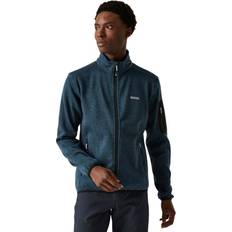 Denim - Men Outerwear Regatta Newhill Fleece Jacket: Moonlight Denim: 3XL, Colour: