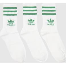 Adidas Cotton Underwear adidas white & green originals crew sock pk White & Green