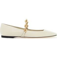 Jimmy Choo Ballerinas on sale Jimmy Choo Embossed Lizard Leather Diamond Tilda