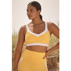 Amarillo Sujetadores Beyond Yoga Spacedye Top Line Sports Bra