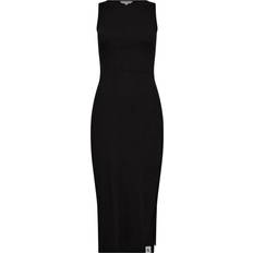 Calvin Klein Mekot Calvin Klein Seaming Long Rib Dress - EU L