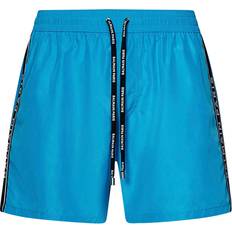 Swimming Trunks Balmain Blue Printed Swim Shorts 456 TURQUOISE