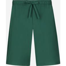 Dolce & Gabbana Green Shorts Dolce & Gabbana Cotton Drawstring Shorts multi