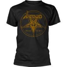 Venom welcome to hell gold black t-shirt official