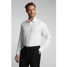 Alexandre Of England White Mens Shirt, Egyptian Cotton