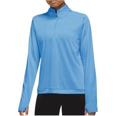 Fickor Linnen Nike W Dri-fit Pacer 1/2-zip Pullov Nyheter University Blue