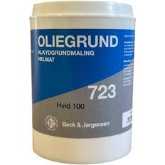 Vandig alkyd B&J 723 Alkyd Primer Hvid 0.9L