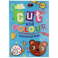 Cutting & Coloring Book