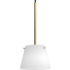 Herstal Glas Pendler Herstal Gil il Grande Satin/Brass Pendel ∅ 13.4cm