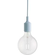 Muuto Lámparas de techo Muuto E27 Light Blue Lámpara Colgante