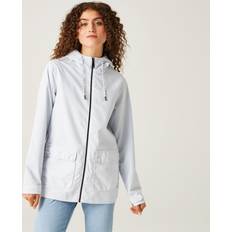 Blanc - Femme Vêtements de pluie Regatta Bayletta Femme Veste Imperméable Bleu