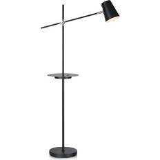 Markslöjd Vloerlampen Markslöjd Vloerlamp Linear Met USB-Laadstation Zwart