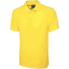 Unisex - Yellow Polo Shirts Uneek UC114 Ultra Cotton Poloshirt 3XL, COLOUR: Yellow