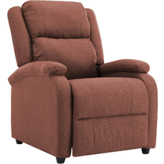 VidaXL Reclining Chairs Armchairs vidaXL Recliner Brown Armchair