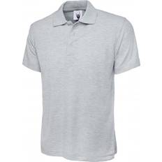 Unisex - XS Polo Shirts Uneek UC124 Olympic Polo Shirt COLOUR: Heather Grey