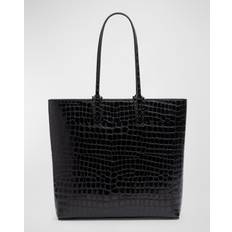 Christian Louboutin Cabata Zipped Embossed Tote Bag - Black
