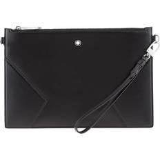 Leder - Schwarz Kosmetiktaschen Montblanc Sold by: Fashiongalaxy, Meisterstuck Soft Leather Pouch Black