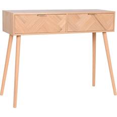 Gul - MDF Konsolborde Home ESPRIT Paulonia Konsolbord